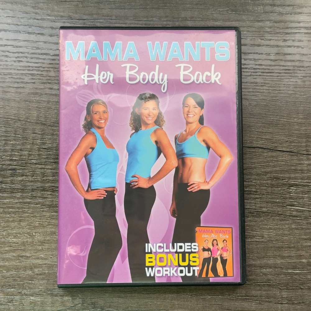 Mama Wants‎ Her Body Back + Bonus Wants Her Abs Back Workout Fitness DVD (2010)